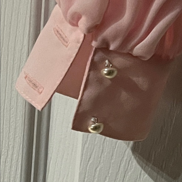 Elegant Pink Women's Top - Picture 4 of 5